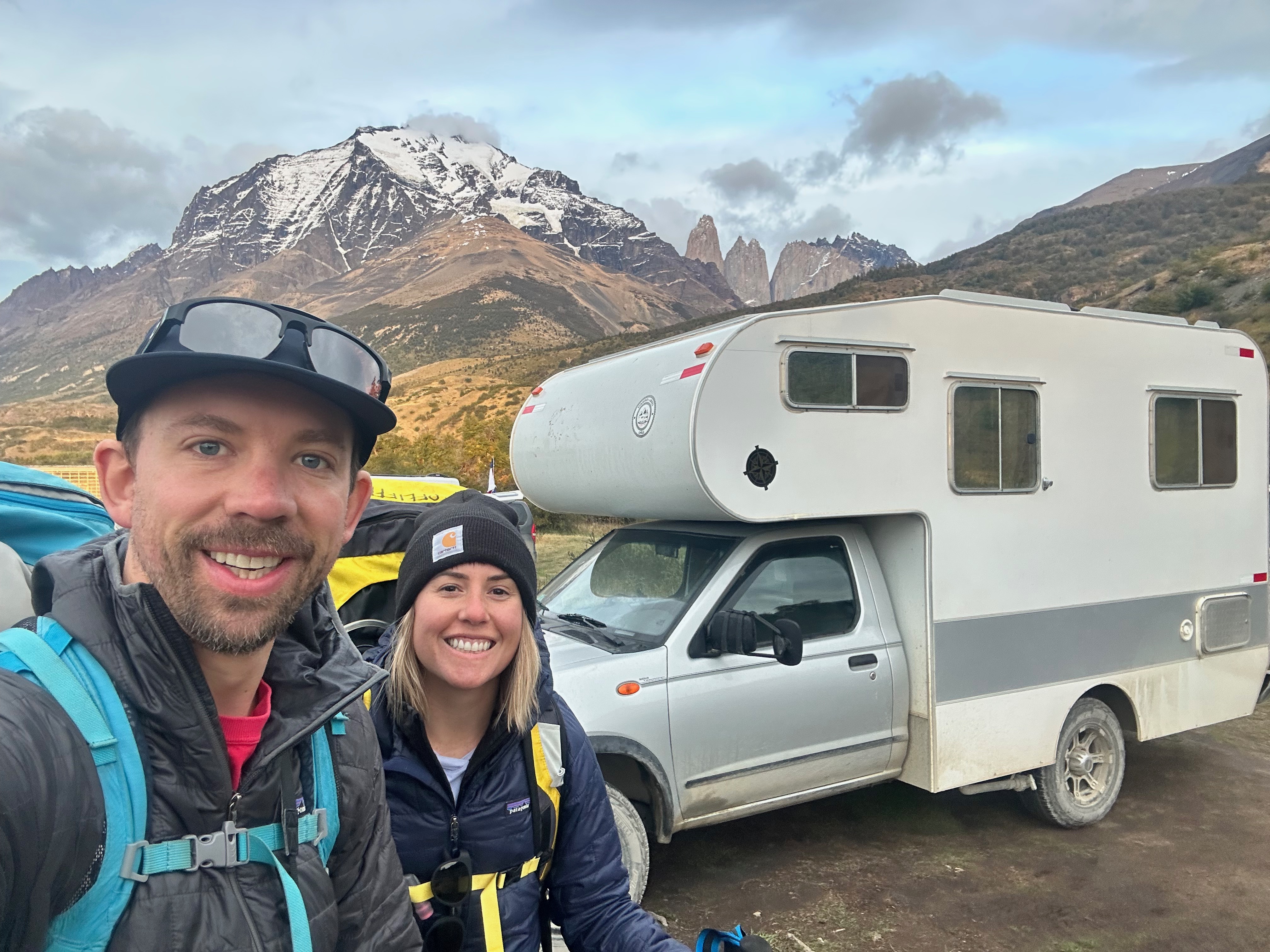 Jordan and Sarah in Torres del Paine 